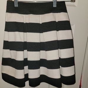 Pleted mini skirt by express